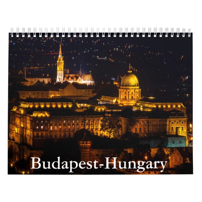 Budapest-Hungary Calendar Kalender (Omslag)
