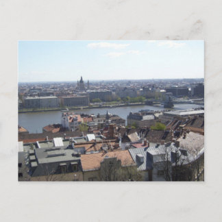 Budapest Hungary Donau River Vykort