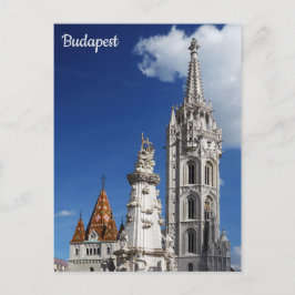 Budapest Hungary Matthias Church Vykort