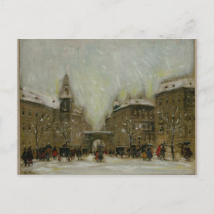 Budapest i Snö Vykort