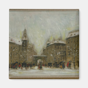 Budapest i snön magnet