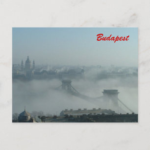 Budapest i vinter vykort