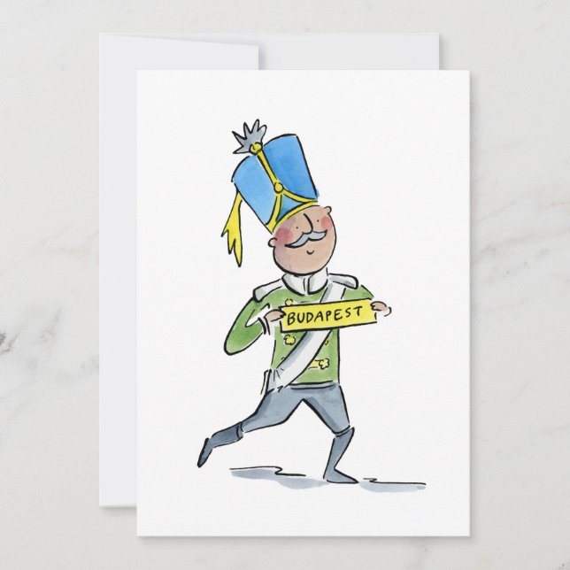 Budapest Inbjudningar (Framsida)