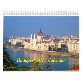 Budapest kalender för Ungern 2013