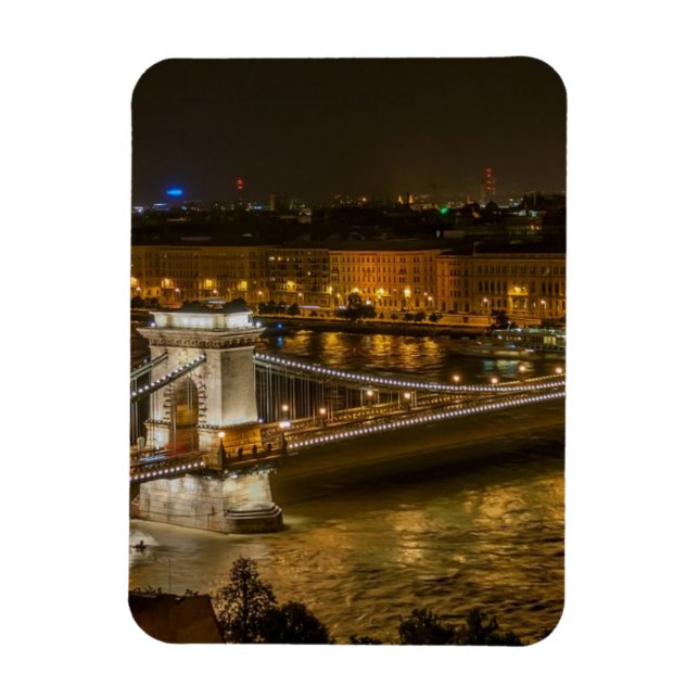 Budapest Kedjebron Magnet (Vertikal)