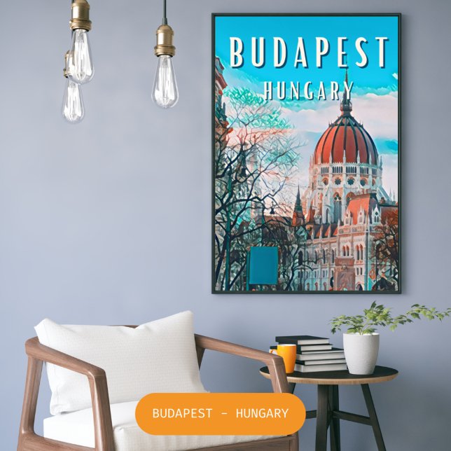 Budapest, la perle du Donau Poster (Budapest, la perle du Danube)