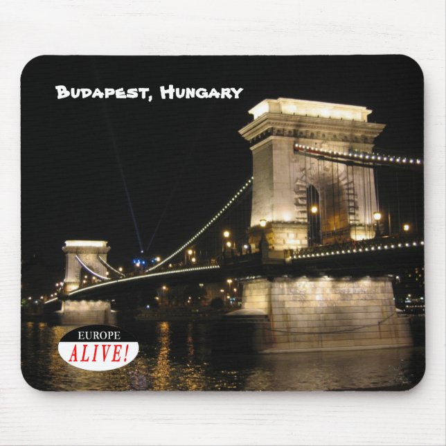 Budapest Mousepad Musmatta (Framsidan)