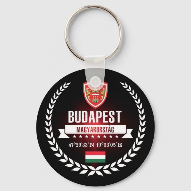 Budapest Nyckelring (Framsida)
