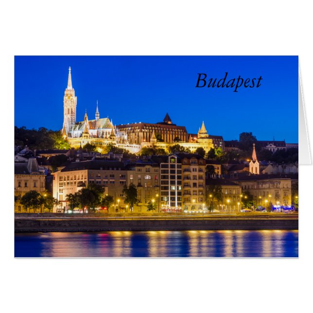 BUDAPEST OBS KORT (Framsidan Horizontal)