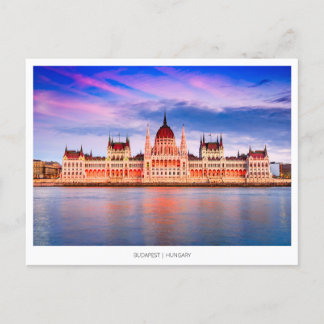 Budapest och Donau River, Ungern Helg Vykort