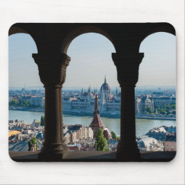 Budapest och hungersparlament musmatta