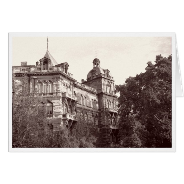 Budapest parkerar hälsningskort (Framsidan Horizontal)