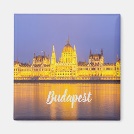 Budapest-parlamentet Panorama Ungern Helgdag Magnet