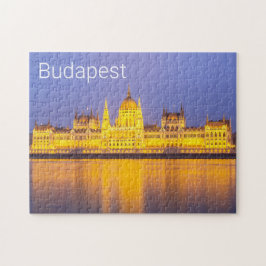 Budapest-parlamentet Panorama Ungern Helgdag Pussel