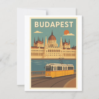 Budapest postcard vykort