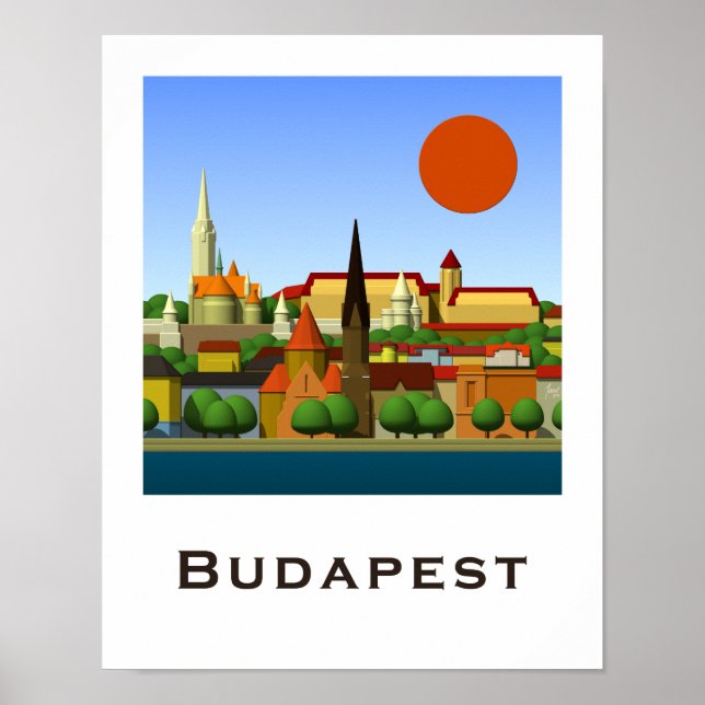 Budapest Poster (Framsidan)