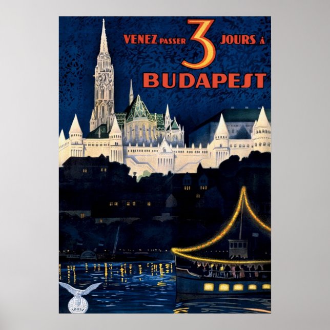 BUDAPEST POSTER (Framsidan)