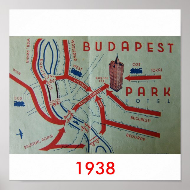 Budapest Poster (Framsidan)