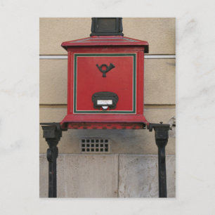 Budapest-postlåda Vykort