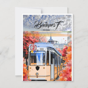 Budapest Resa vykort konst, Ungern Resa vykort