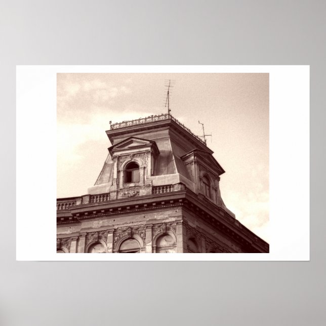 Budapest Rooftop 2 Poster (Framsidan)