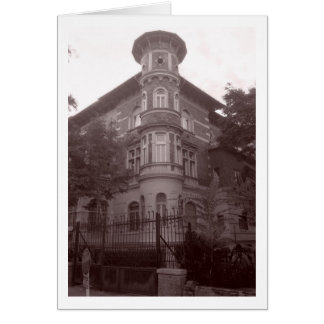 Budapest Streetcorner Hälsningskort