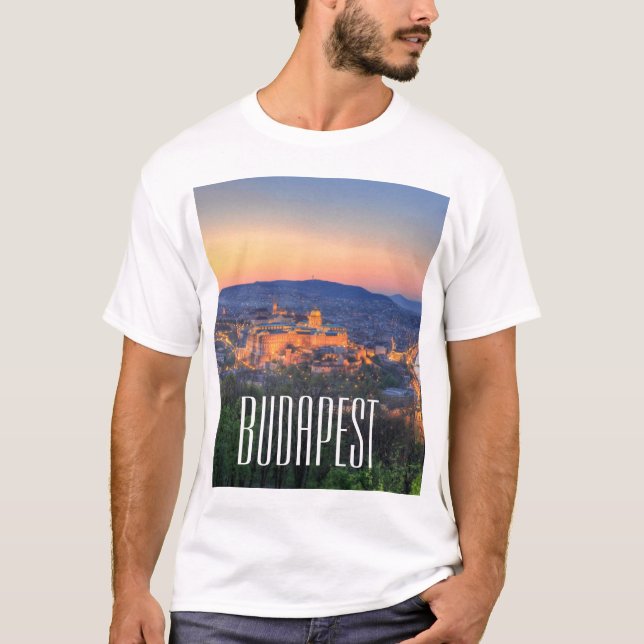 Budapest T-tröja Tee Shirt (Framsida)