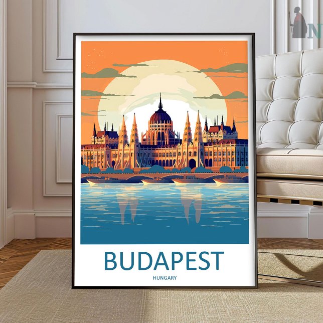 Budapest Travel Print Wall Art Budapest Wall Hangi Poster (Skapare uppladdad)