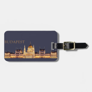 Budapest Travel Souvenir Bagagebricka