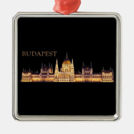 Budapest Travel Souvenir Julgransprydnad Metall