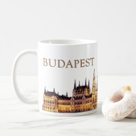 Budapest Travel Souvenir Kaffemugg