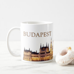 Budapest Travel Souvenir Kaffemugg