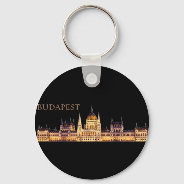 Budapest Travel Souvenir Nyckelring (Framsida)