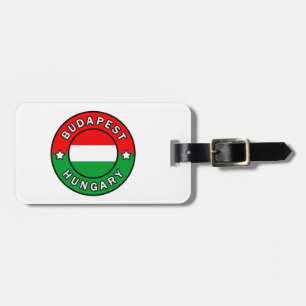 Budapest Ungern Bagagebricka