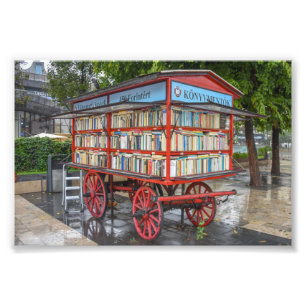 Budapest, Ungern, Bok Cart Fototryck