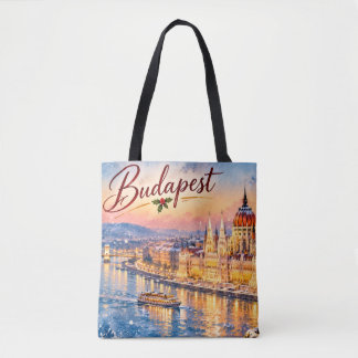 Budapest Ungern Donau Parlamentet Jul Tygkasse