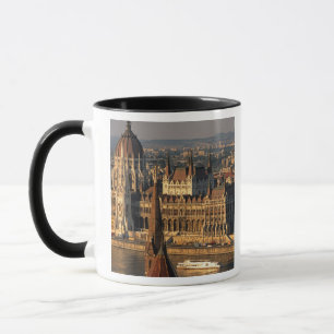 Budapest, Ungern, Donau, Parlamentet Mugg