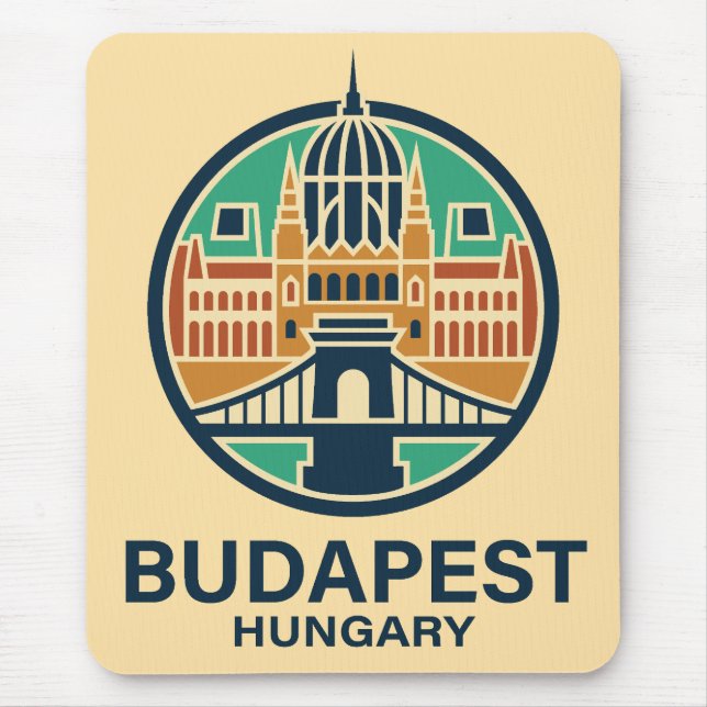 Budapest Ungern Europa Musmatta (Framsidan)