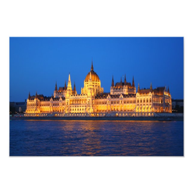 Budapest Ungern Fototryck (Framsidan)