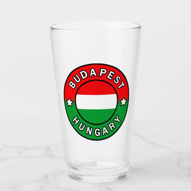 Budapest Ungern Glaskopp (Framsida)