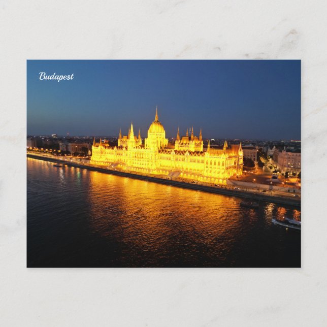 Budapest Ungern Helg Vykort (Framsida)