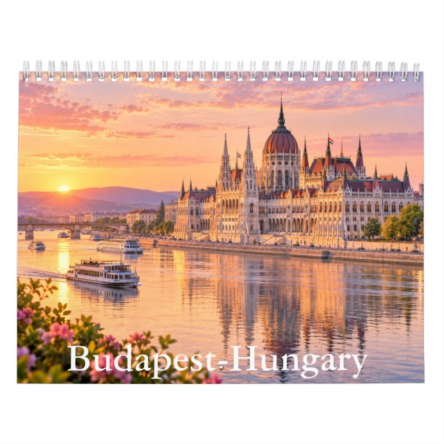 Budapest Ungern Kalender (Omslag)