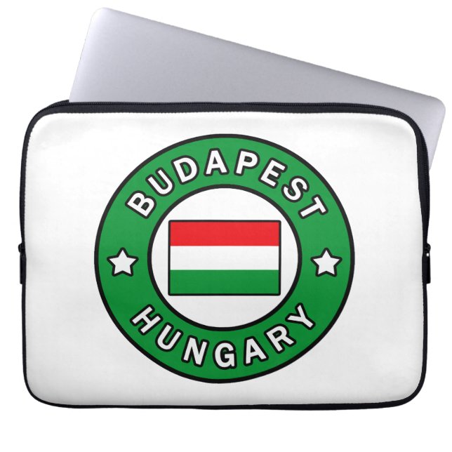 Budapest Ungern Laptop Fodral (Framsidan)