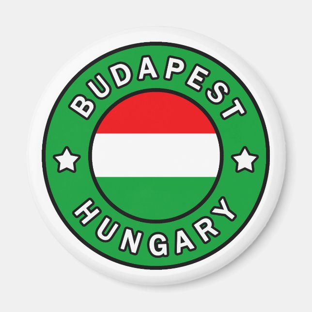 Budapest Ungern Magnet (Framsidan)