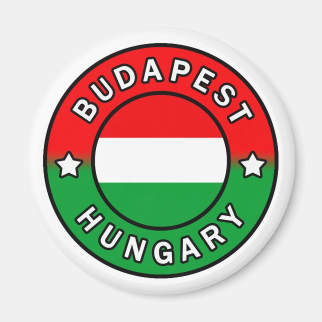 Budapest Ungern Magnet (Framsidan)
