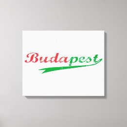 BUDAPEST, Ungern, Magyar, Budapest Poster Canvastryck