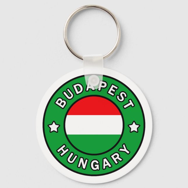 Budapest Ungern Nyckelring (Framsida)