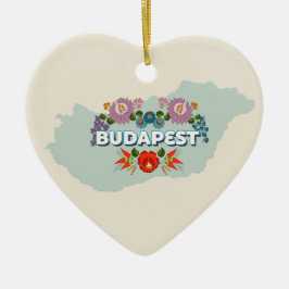 Budapest, Ungern Ornament