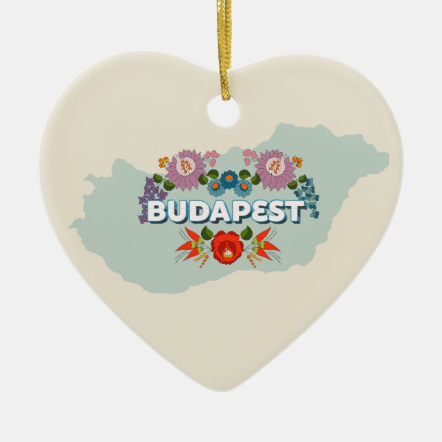 Budapest, Ungern Ornament (Framsidan)