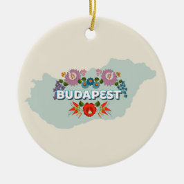 Budapest, Ungern Ornament